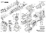 Bosch 3 611 B69 001 Gbh 5-40 D Rotary Hammer 230 V / Eu Spare Parts